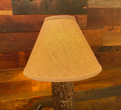 Burlap Lamp Shade