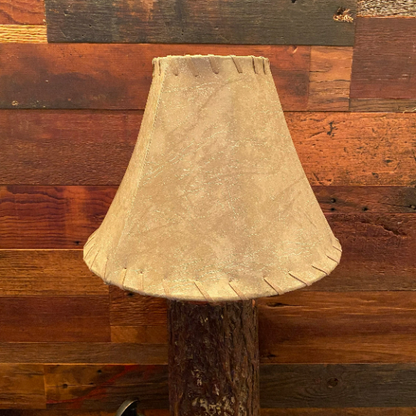 Faux Leather Bell Lamp Shade