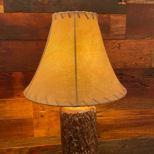 Faux Leather Bell Lamp Shade